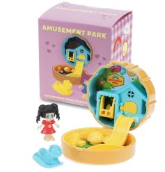 Enjoy nonstop fun anywhere with the Little Compact Playset, perfect for playtime on the move!