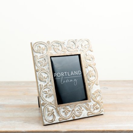 Patterned Photo Frame, 28.5cm 