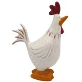 a charming standing cockerel ornamnet 