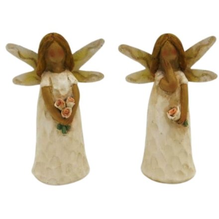 a charming standing fairy ornamnet 