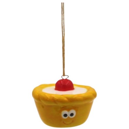 Add a charming touch to your bakes with this Cherry Bakewell Decoration