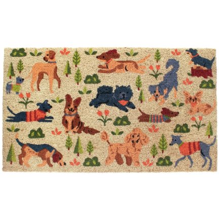 Dog Park Doormat, 73cm 