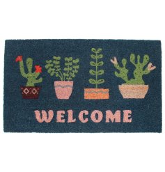 Welcome guests in style with the vibrant Doormat 