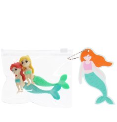 a set of 2 charming Mermaid eraser