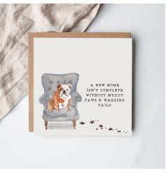  an adorable new home greeting card 
