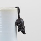 Add a whimsical touch to your kitchen or garden with the charming Mouse Pot Hanger