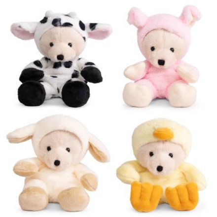 Bring the joys of the countryside indoors with Little Living Nature Play Farm Animal Plush 