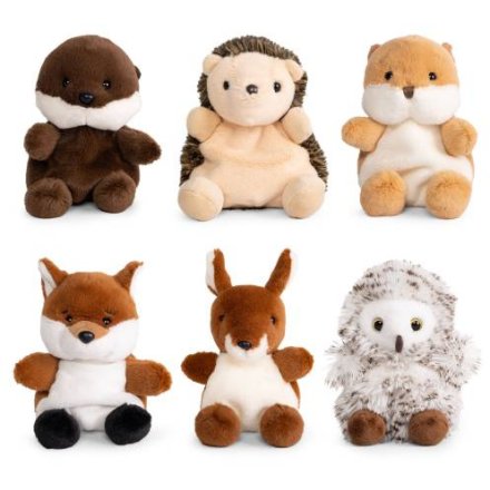 a soft cuddly woodlind animal soft toy 
