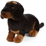 A sweet Dachshund soft toy from the Living Nature collection.