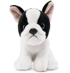 Bring home the perfect cuddle buddy with the Living Nature French Bulldog Puppy Plush 