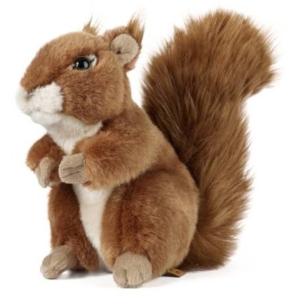 Large Squirrel Plush Toy, 18cm 