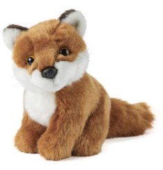  a cute stuffed plush fox toy 