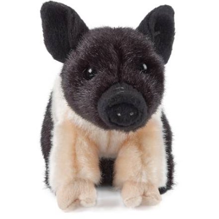 Snuggle up wherever you are with this super cute piglet from the Living Nature collection. 