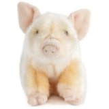 Meet the Living Nature Pink Piglet Plush – a soft, cuddly companion with lifelike charm, perfect for playtime, bedtime