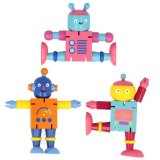 a flexi colourful robert toy 