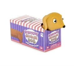 a super soft stretchy dog toy 