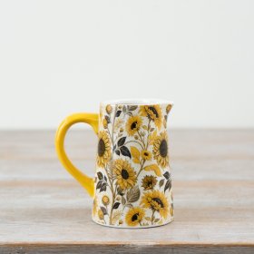 Delightful sunflower-themed pitcher