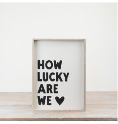 Bring cozy charm to your space with this beautiful plaque.
