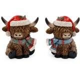 Add rustic charm to your space with this Highland Cow Deco