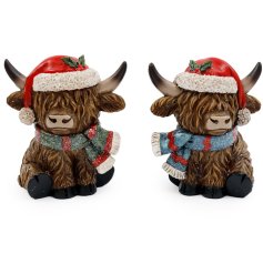 Add rustic charm to your space with this Highland Cow Deco