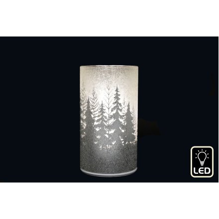 Led Rotating Forest Deco, 16cm 