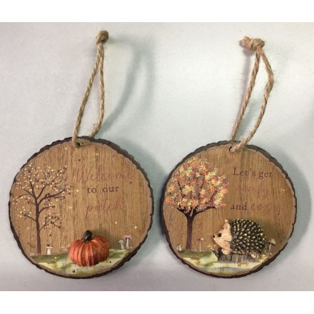 2/A Round Hanging Plaque, 10cm 