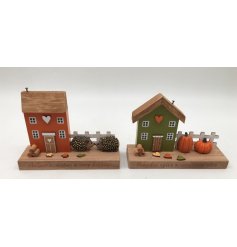 Bring autumn charm home with this cozy, rustic Autumn House decoration.