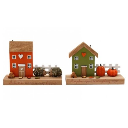2/A Autumn House Deco, 15cm 
