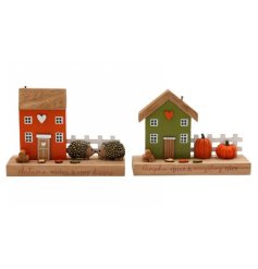 Bring autumn charm home with this cozy, rustic Autumn House decoration.