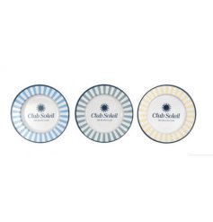 Elevate your table setting with the classic 18cm Soleil Round Tin Plate’s timeless charm.