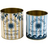 Keep your kitchen stylishly organised storage tins.