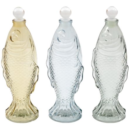 3/A Fish-Shaped Bottle with Stopper, 29cm