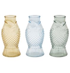 Bring coastal elegance to your space with these beautiful vases.