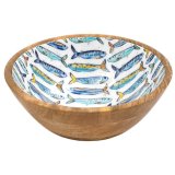 a stylish sardine design serving bowl 