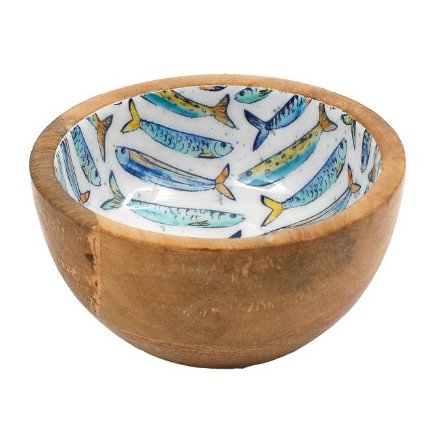 11cm Sardines Enamelled Bowl