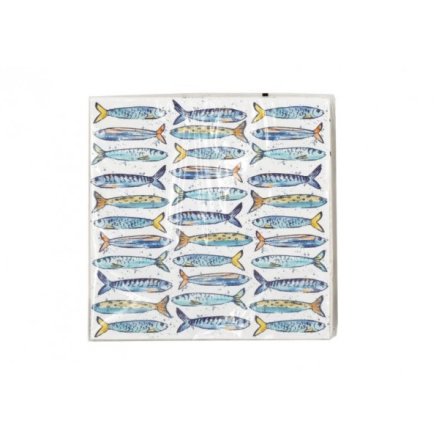 Sardines Napkins, pk20