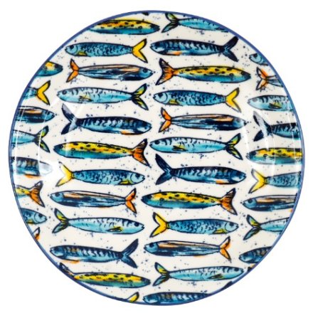 Sardine Dessert Plate, 16.5cm 