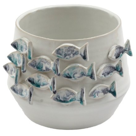17cm 3D Fish-Shaped Planter