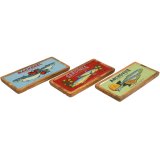 Serve or organize your dishes in style with these vintage trays