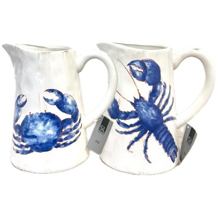 Serve in style with the Sealife Jug—charming marine design, 