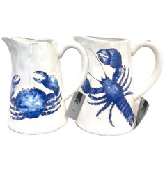 Serve in style with the Sealife Jug—charming marine design, 