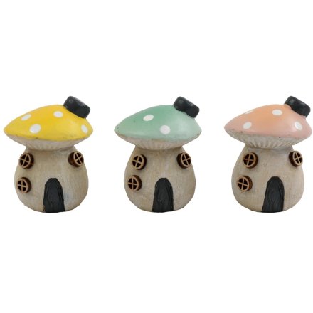 5.5cm Toadstool House Deco, 3/a 