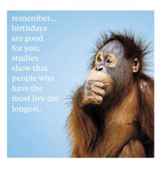 Send smiles with our cheeky Birthday Chimp greeting card—fun and full of charm for any celebration!