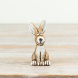 Charming Sitting Rabbit Ornament: 
