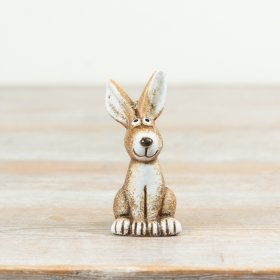 Adorable Sitting Bunny Decor Ornament