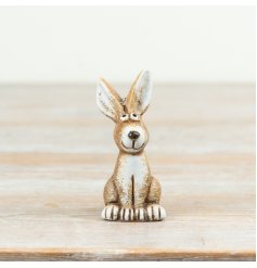 Adorable Sitting Bunny Decor Piece