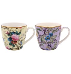 Begin your morning with style—savor tea or coffee in the elegant Kilburn Breakfast cup.