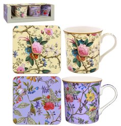 Enjoy your favourite brew in style with the Kilburn Mugs & Coasters Set