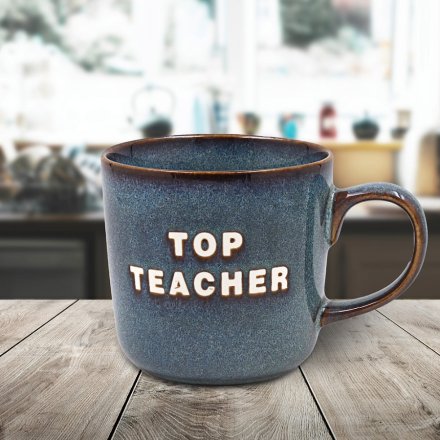 14cm Top Teacher Mug, 