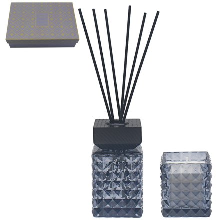 22cm Pomegranate Noir Candle and Diffuser Set
